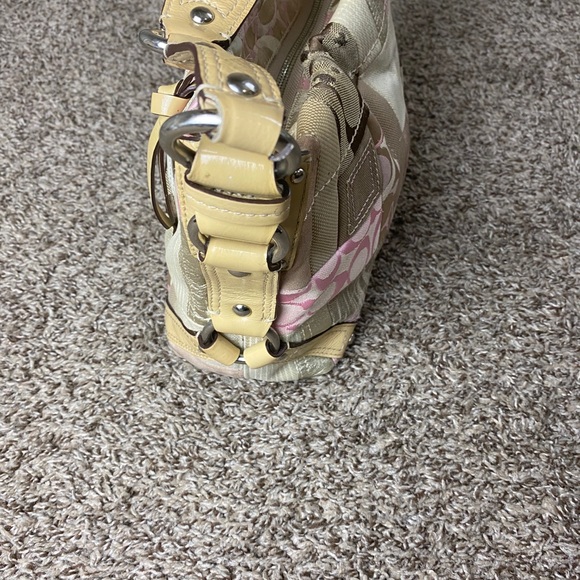 COACH Patchwork Signature Canvas & Leather Tote - Picture 3 of 9